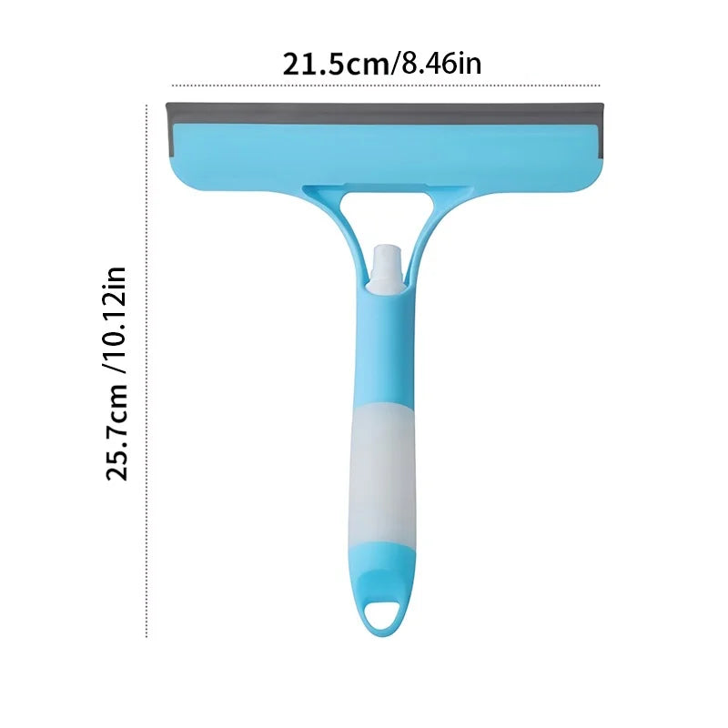 SparkShine™ 3-in-1 Window Cleaning Kit — Spray, Scrub & Streak-Free Shine
