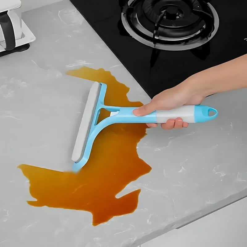 SparkShine™ 3-in-1 Window Cleaning Kit — Spray, Scrub & Streak-Free Shine